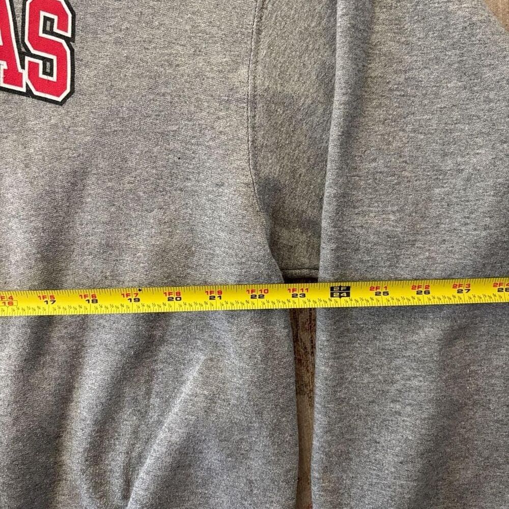 Red Oak Arkansas State University Crewneck Sweatshirt Grey Size XL - Picture 5 of 8